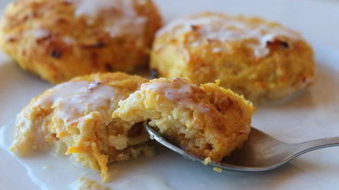 яблочно-морковные сырники