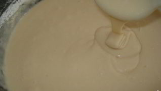 Бисквитное тесто на кефире