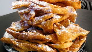 Быстрое тесто для хвороста