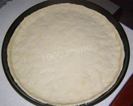 Дрожжевое тесто основа для пиццы в духовке