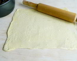 Слоеное дрожжевое тесто для рулета