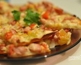 Тесто из кефира для пиццы