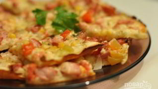 Тесто из кефира для пиццы