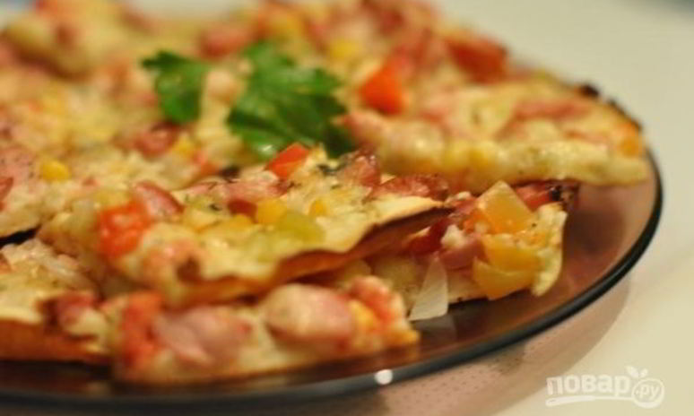 Рецепт теста из кефира для пиццы