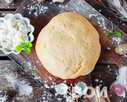 Тесто из творога