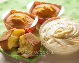 Творожное тесто для кексов