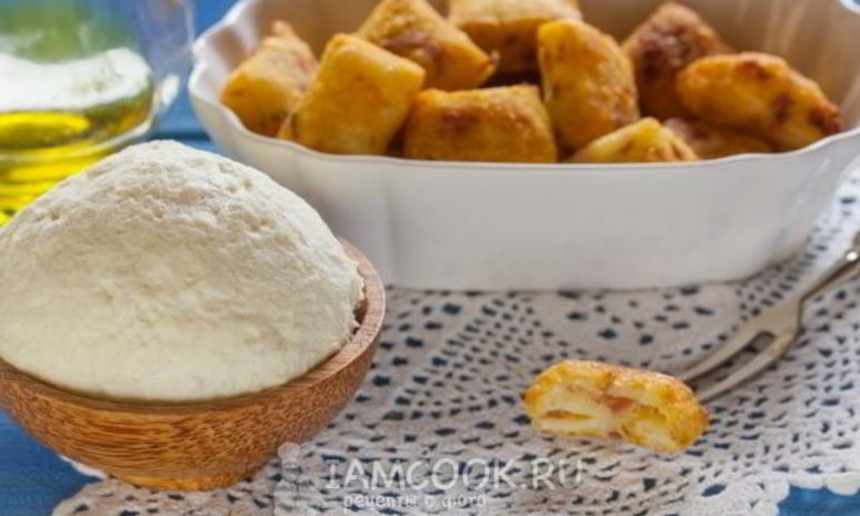 Рецепт творожного теста для жарки