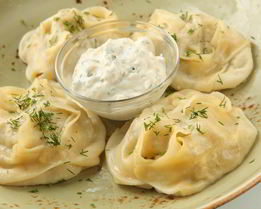 Заварное тесто для мантов