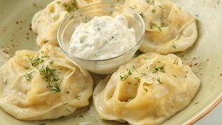 Заварное тесто для мантов