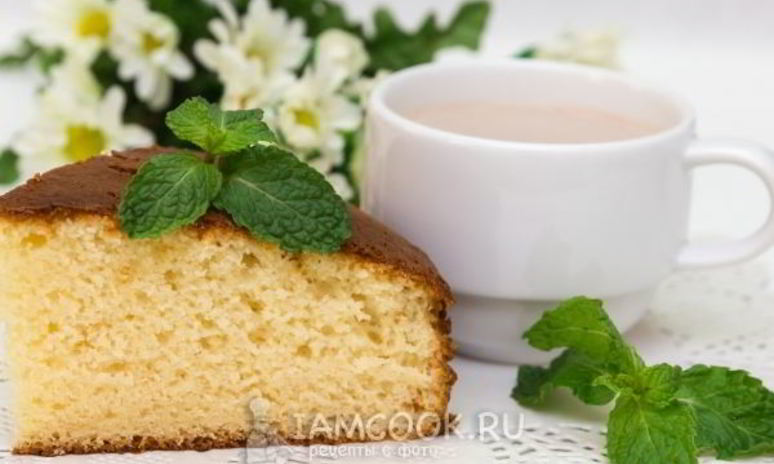 Рецепт бисквита на сгущенном молоке