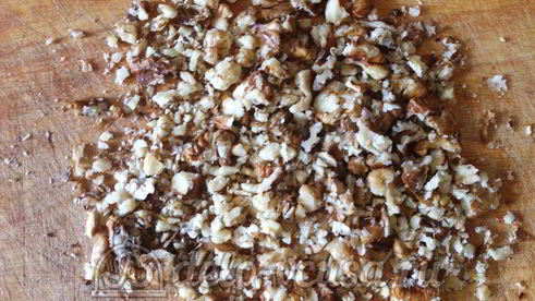 блинный торт со сгущенкой и бананами