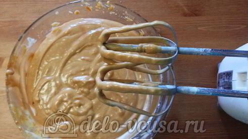 блинный торт со сгущенкой и бананами