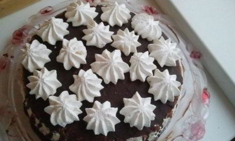 Рецепт быстрого орехового торта с воздушным кремом