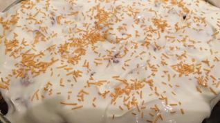 Ореховый торт на вареных желтках