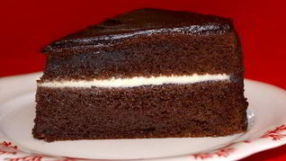 Шоколадный французский торт в духовке