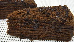 Шоколадный медовик