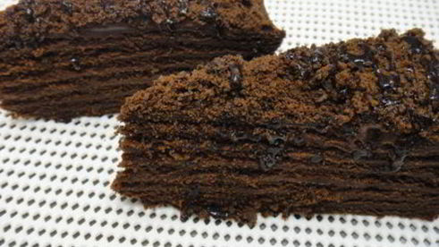 шоколадный медовик