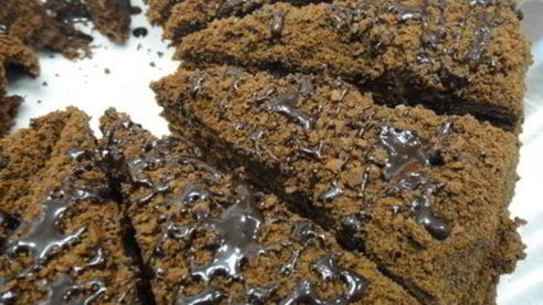 шоколадный медовик