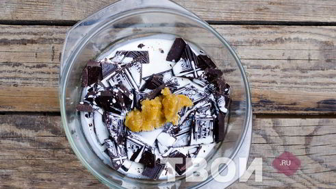 шоколадный торт