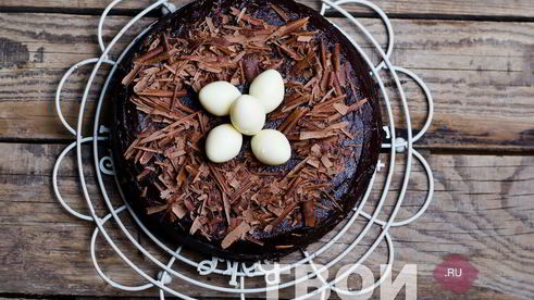 шоколадный торт