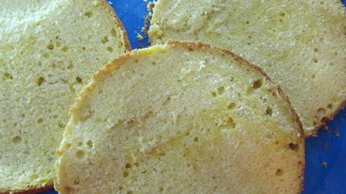 торт из шифонового тыквенного бисквита