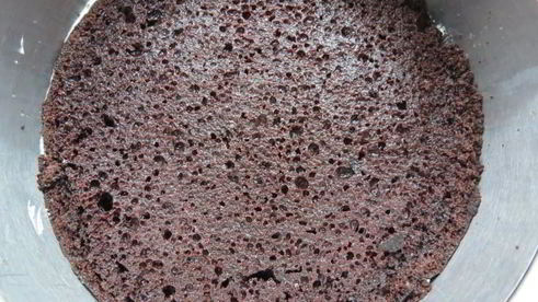 торт малиновая роза с чизкейком и бисквитом брауни