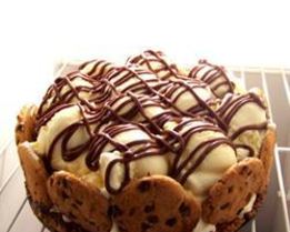 Торт-мороженое с печеньем