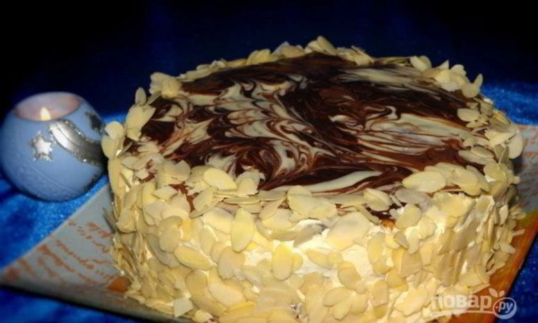 Рецепт торта мраморного