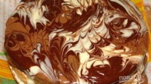торт мраморный