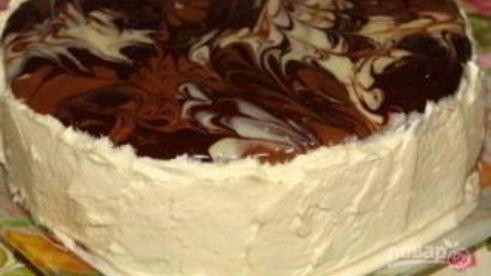 торт мраморный