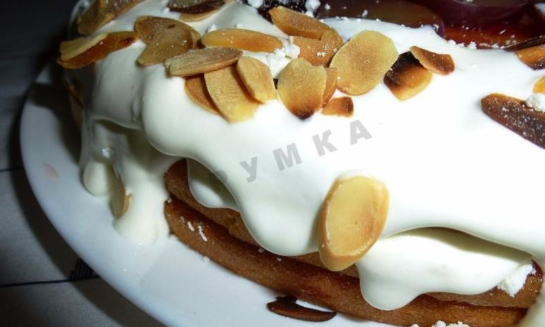 Рецепт торта с клубничным вареньем