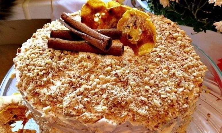 Рецепт торта с кремом из маскарпоне