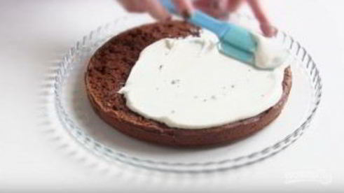 торт шоколадный конфетти