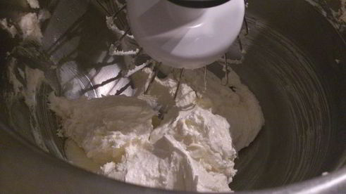 торт снежный