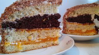 Торт со сметанным кремом