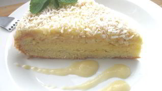 Торт в кокосовой стружке Снежное облако