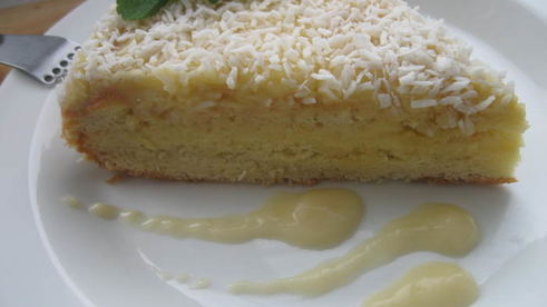 торт в кокосовой стружке снежное облако