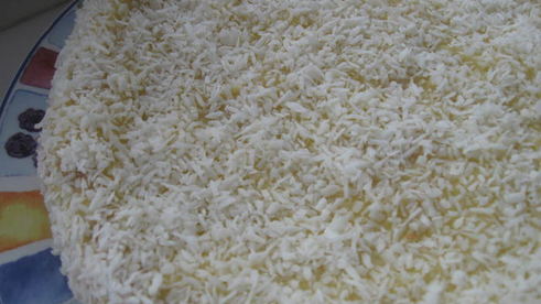 торт в кокосовой стружке снежное облако