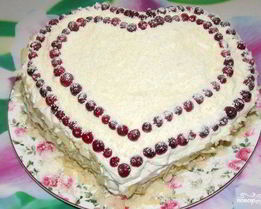 Торт Влюбленное сердце