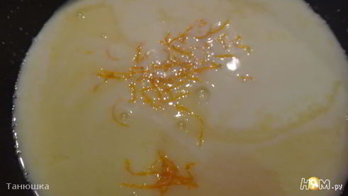 творожный торт с апельсинами