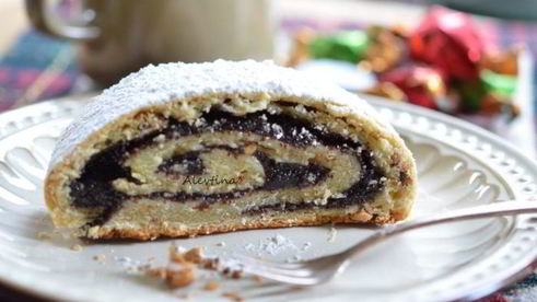 творожно-маковый рулет