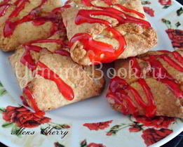 Творожные конвертики с топпингом