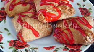 Творожные конвертики с топпингом