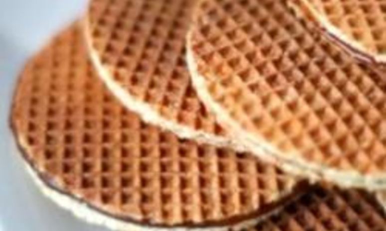 Рецепт голландских вафель с карамелью