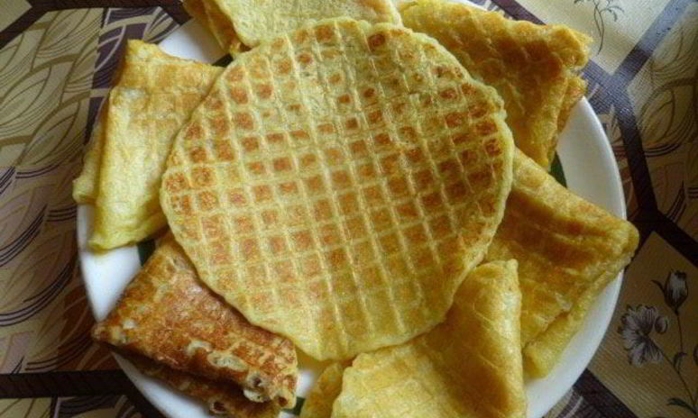 Рецепт картофельных вафель