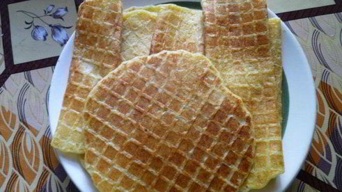 картофельные вафли