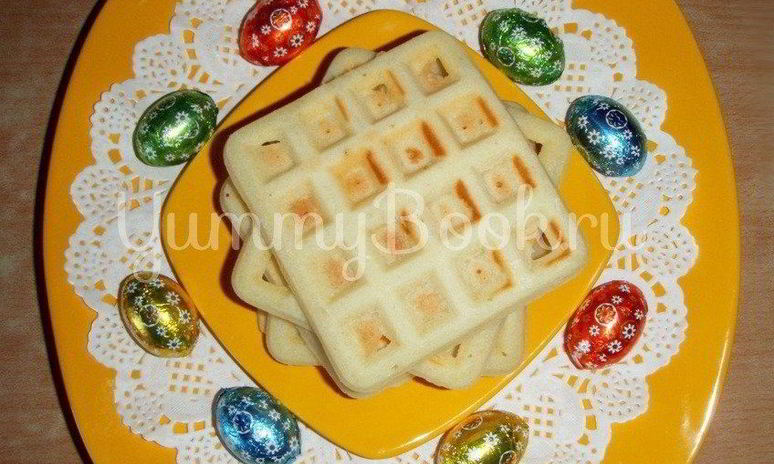 Рецепт хрустящих масляных вафель