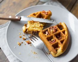 Мягкие венские вафли