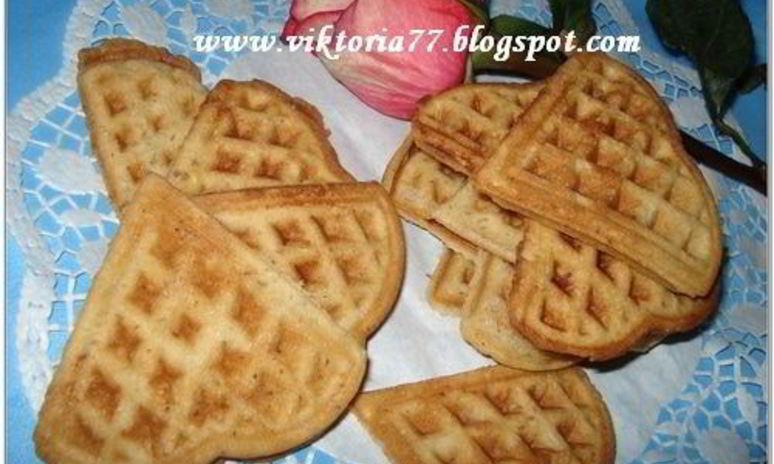 Рецепт ореховых вафель