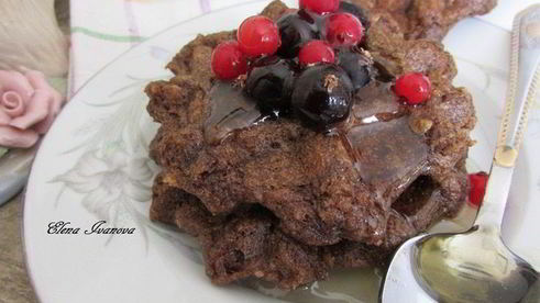 овсяные вафли